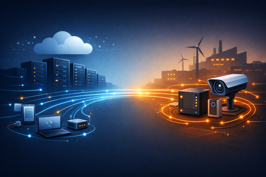 Edge Computing vs Cloud Computing