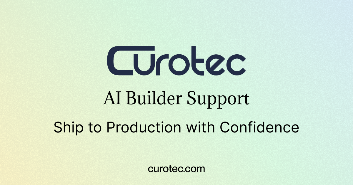 AI Builder Support for Mid-Market Companies | Curotec